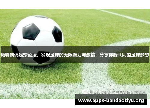 畅聊偶偶足球论坛，发现足球的无限魅力与激情，分享你我共同的足球梦想